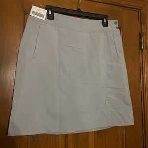 Monterey Club Gray Skort, NWT, Size 12